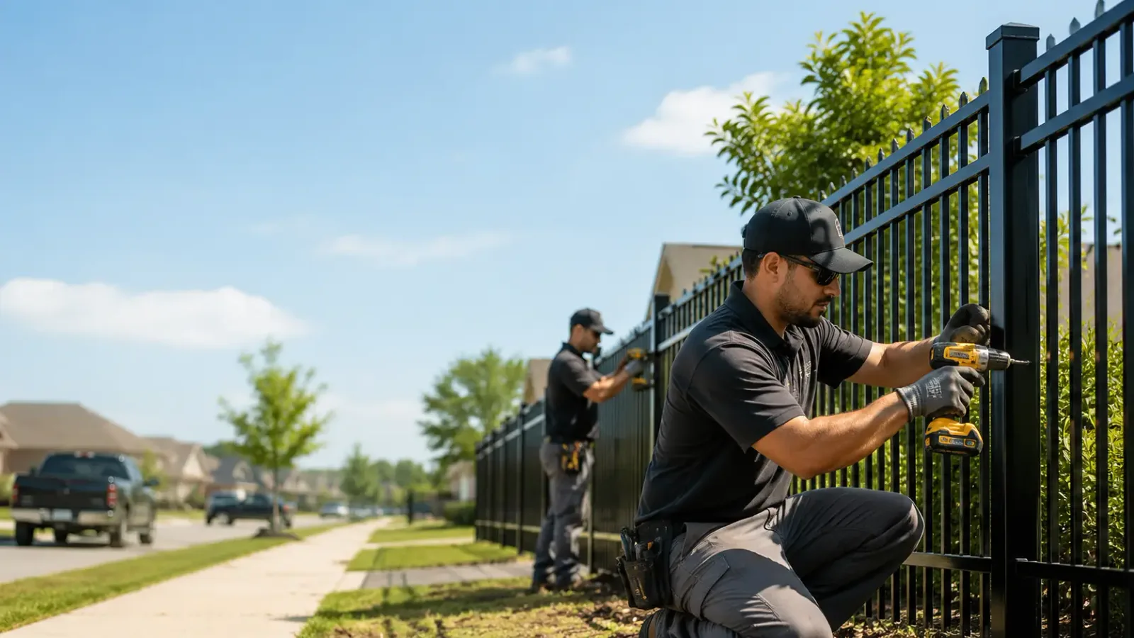 Metal Fence Installation in Oakfield, TN